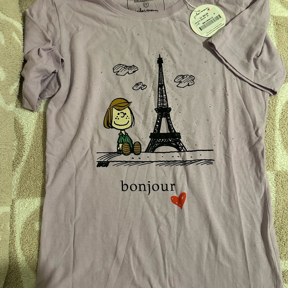 Peanuts Kids Lavender T-Shirt